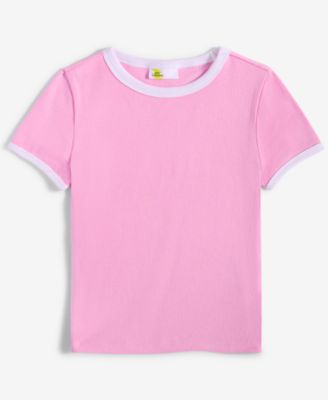 Epic Threads - Big Girls Ribbed Ringer T-Shirt