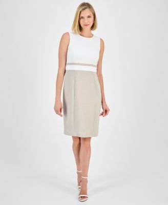 Kasper - Women's Crepe Sheath Dress