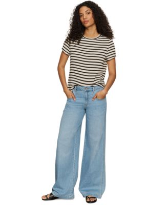 Sanctuary - Women's Highland Mid Rise Wide-Leg Jeans