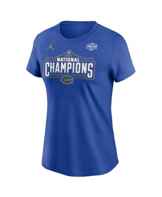 Jordan - Women's Royal 2025 NCAA Men's Basketball National s Celebration T-Shirt