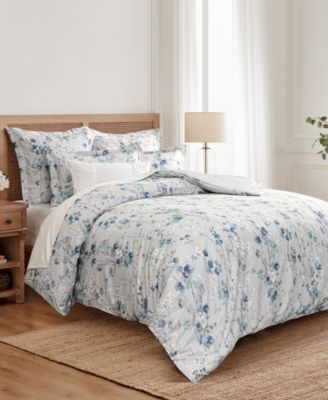 Levtex - Florina Reversible 3-Pc. Duvet Cover Sets