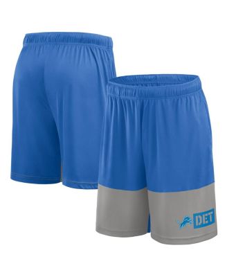 Logo Athletic - Men's Blue Detroit Lions Best of the Best Shorts