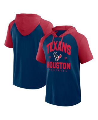 Logo Athletic - Men's Navy Houston Texans Prime Hoodie T-Shirt