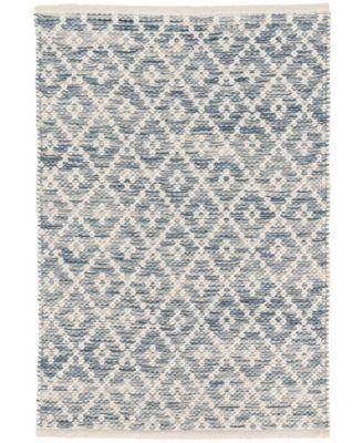 Dash and Albert Rugs by Annie Selke - Melange Diamond Cotton DA887 9'x12' Area Rug