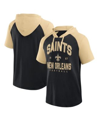 Logo Athletic - Men's Black New Orleans Saints Prime Hoodie T-Shirt