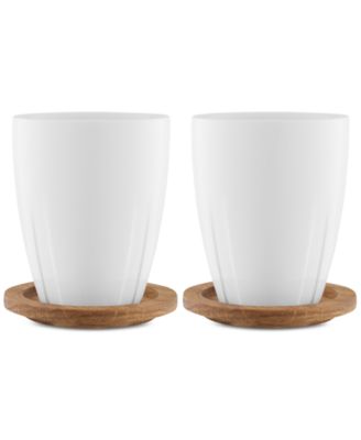 Orrefors - Kosta Boda Bruk 2-Pc. Mug Set with Lids