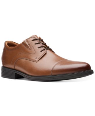 Clarks - Men's Whiddon Cap-Toe Oxfords