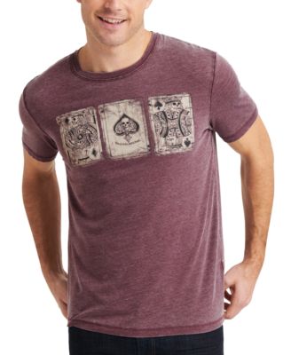 Lucky Brand - Men's Playing Cards Graphic T-Shirt