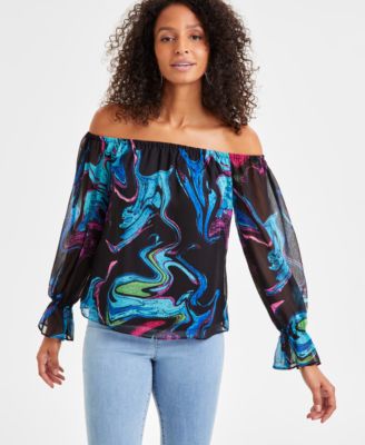 I.N.C. International Concepts - Women's Off-The-Shoulder Top