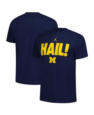 Jordan - Men's Navy Michigan Wolverines Team T-Shirt