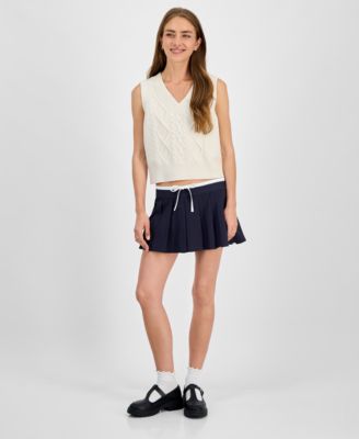 Celebrity Pink - Juniors' Pleated Skort