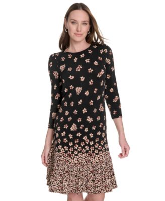 Tommy Hilfiger - Petites Jersey Printed Shift Dress