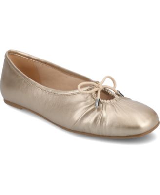 Journee Collection - Womens Callee Ballet Bow Slip On Dress Flats