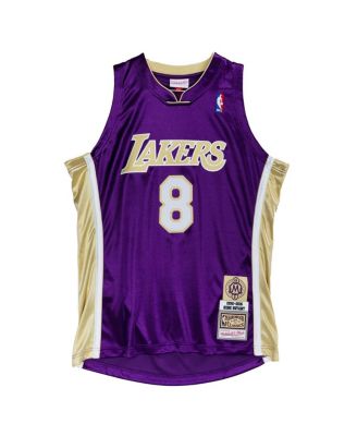 Mitchell & Ness - Men's  Kobe Bryant Purple Los Angeles Lakers Hall of Fame Class of 2020 #8 Authentic Jersey