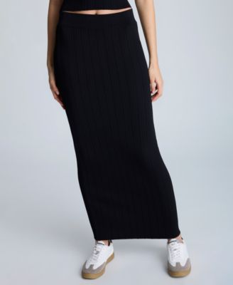 Kenneth Cole - Women's Varigated Rib-Knit Maxi Skirt