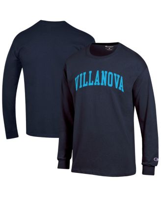 Champion - Men's Navy Villanova Wildcats Basic Arch Long Sleeve T-Shirt