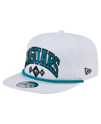 New Era - Men's White Jacksonville Jaguars Diamond Golfer Snapback Hat