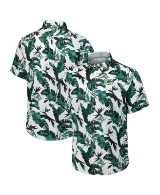 Tommy Bahama - Men's Green Bay Packers Sunnyvale Blooms Camp Button-Up Shirt