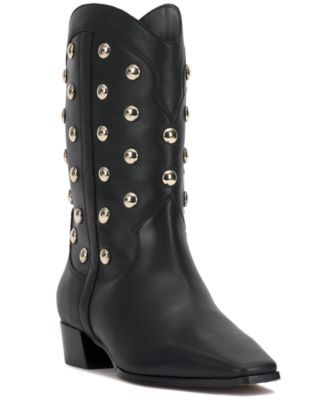 Vince Camuto - Prilie Studded Snip-Toe Western Boots