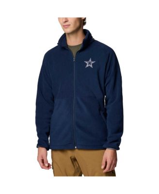 Columbia - Men's Navy Dallas Cowboys Big Tall Flanker IV Fleece Full-Zip Jacket
