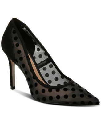 Sam Edelman - Women's Hazel Rhinestone Mesh Pumps
