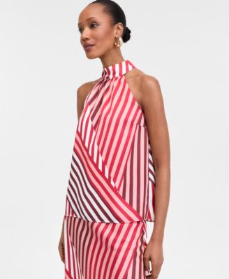 I.N.C. International Concepts - Women's Mock Neck Halter Top