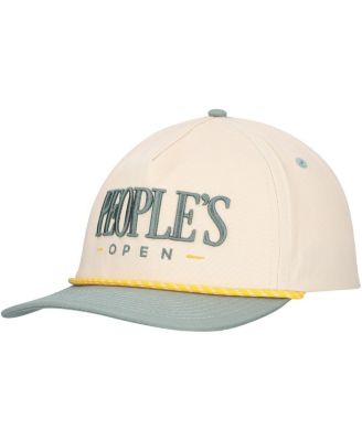 Barstool Golf - Men's Cream WM Phoenix Open People's Rope Adjustable Hat