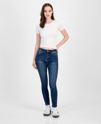 Gogo Jeans - Juniors' Stretch Curvy Skinny Jeans