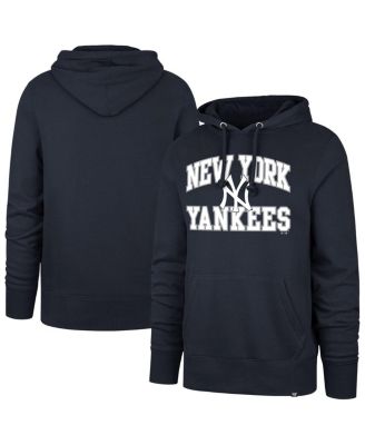 '47 Brand - Men's Navy New York Yankees Velocity Headline Pullover Hoodie