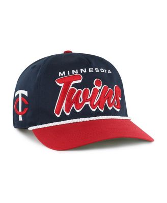 '47 Brand - Men's Navy Minnesota Twins Dropshadow Rope Hitch Adjustable Hat