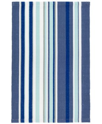 Dash and Albert Rugs by Annie Selke - Skyler Stripe Indoor/Outdoor DA1360 9'x12' Area Rug