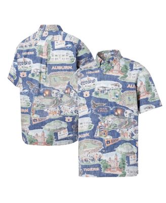 Reyn Spooner - Men's Navy Auburn Tigers Scenic Button-Down Shirt