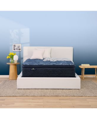 Serta - Perfect Sleeper Cobalt Calm 14" Medium Pillow Top Mattress-Twin XL