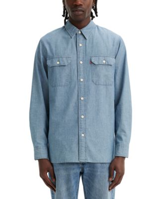 Levi's - Men's Worker Relaxed-Fit Button-Down Shirt