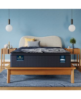 Serta - Perfect Sleeper X Max Plush Pillow Top 15" Quilted Hybrid Mattress Set - Twin XL