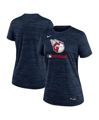 Nike - Women's Navy Cleveland Guardians Authentic Collection Velocity Performance T-Shirt