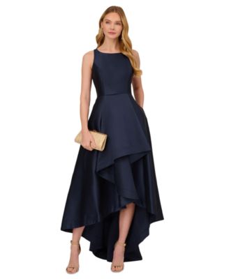 Adrianna Papell - High-Low Mikado Gown