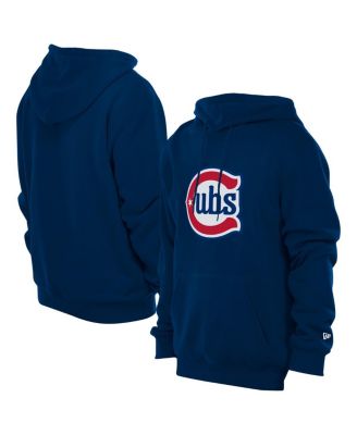 New Era - Men's Navy Chicago Cubs Star Alternative Logo Pullover Hoodie