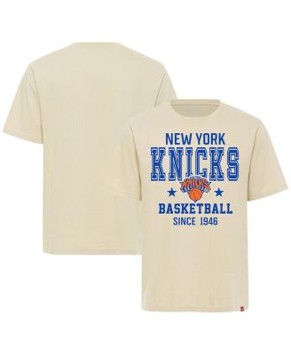 Sportiqe - Men's and Women's Cream New York Knicks Duke Premium T-Shirt