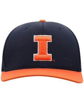 Top of the World - Men's Navy Illinois Fighting Illini Reflex Two-Tone Flex Hat