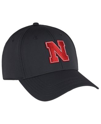Ahead - Men's&nbsp;Graphite Nebraska Huskers Stratus Aerosphere Adjustable Hat
