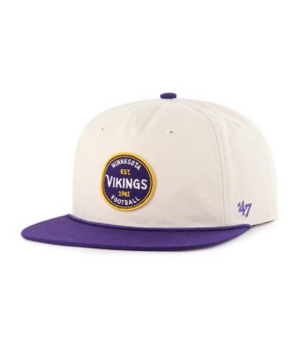 '47 Brand - Men's Natural Minnesota Vikings Payson Captain Adjustable Hat