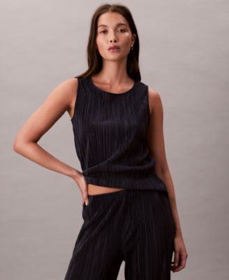 Calvin Klein - Women's Pliss&eacute; Tank Top
