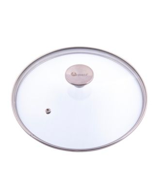 Victoria - Glass Lid with Stainless Steel Knob for 10" Skillet