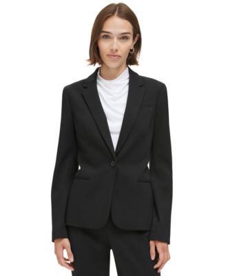 Calvin Klein - Women's One-Button Blazer
