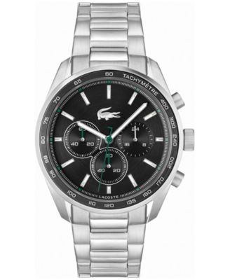 Lacoste - Men's Chronograph Vancouver Stainless Steel Bracelet Watch 44mm