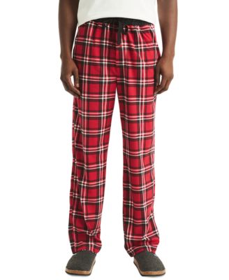 Nautica - Men's Classic-Fit Plaid Fleece Pajama Pants