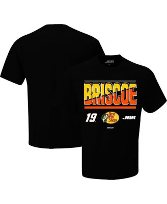 Joe Gibbs Racing Team Collection - Men's Black Chase Briscoe Bass Pro Shops Name Number T-Shirt