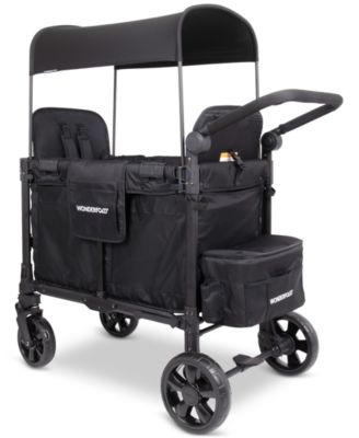 WonderFold Wagon - Infant Two Seater Stroller Wagon With Lighter Frame