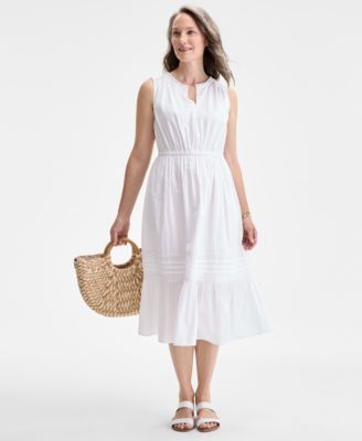 Style & Co - Petite Cotton A-Line Dress, Exclusively at Macy's